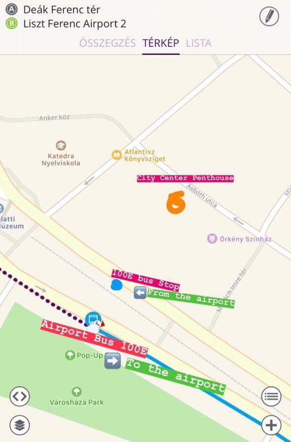 City Center Penthouse Budapeszt Zewnętrze zdjęcie
